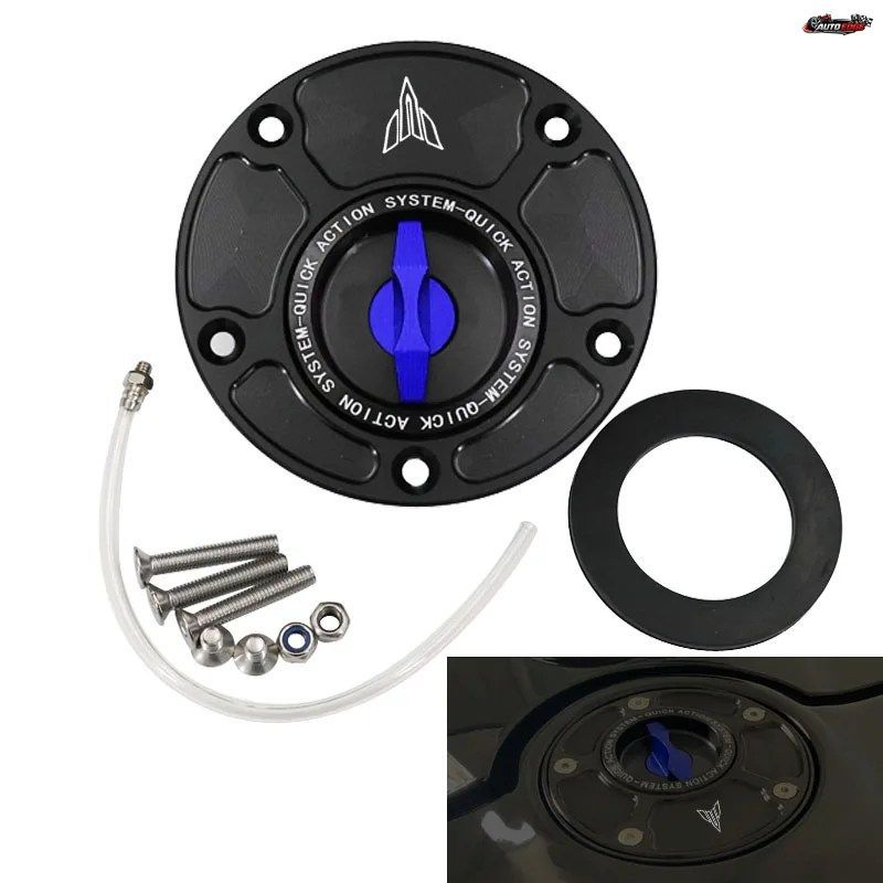 ヤマハ MT-01 MT-15 M-SLAZ MT-25 FZ-03 MT-03 6600 モーターサイクル用燃料 CNC タンクキャップ キーレス クイックリリース オイル ガス