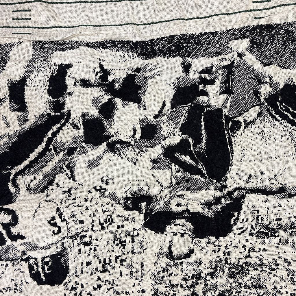 vintageラグ ブランケット マルチカバー タペストリー 未使用タグ付き