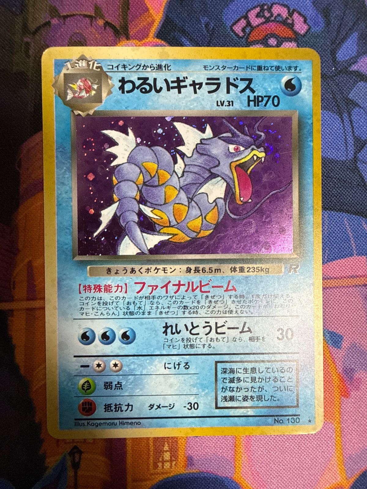 わるいギャラドス ☆ 1st4 024/065 旧裏 ポケモンカード - メルカリ