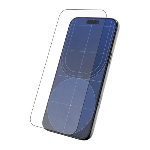 RHINOSHIELD ライノシールド 画面保護フィルム iPhone 17 Pro Max / 16 Pro Max対応 | 9H強化ガラス製画面保護フィルム - 透明度 耐衝撃 耐傷性 ブルーライトカット ガイド枠付属ma 8cd29469