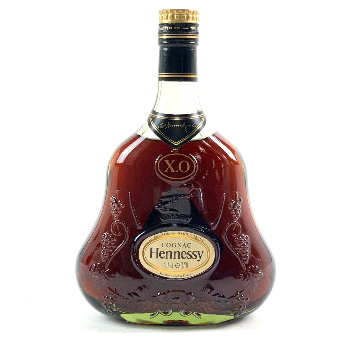 ヘネシー Hennessy XO 金キャップ グリーンボトル 700ml ブランデー コニャック 【古酒】 21,300円