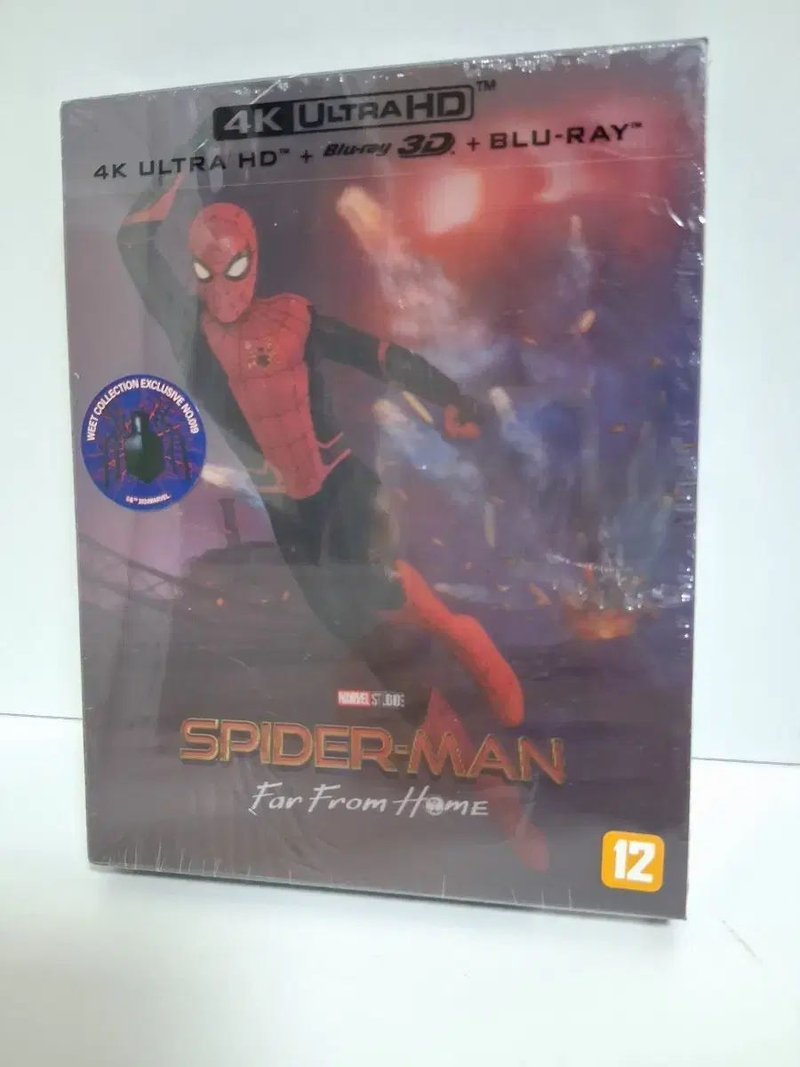 (未開封)スパイダーマン：ファー・フロム・ホーム 4K UHD ブルーレイ