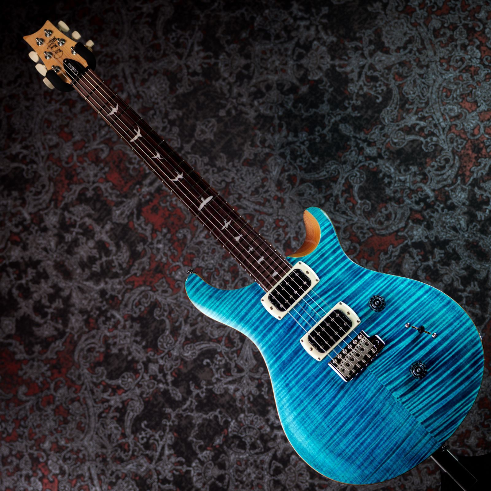 Paul Reed Smith(PRS) SE Custom 24 Blue Matteo (Natural Back