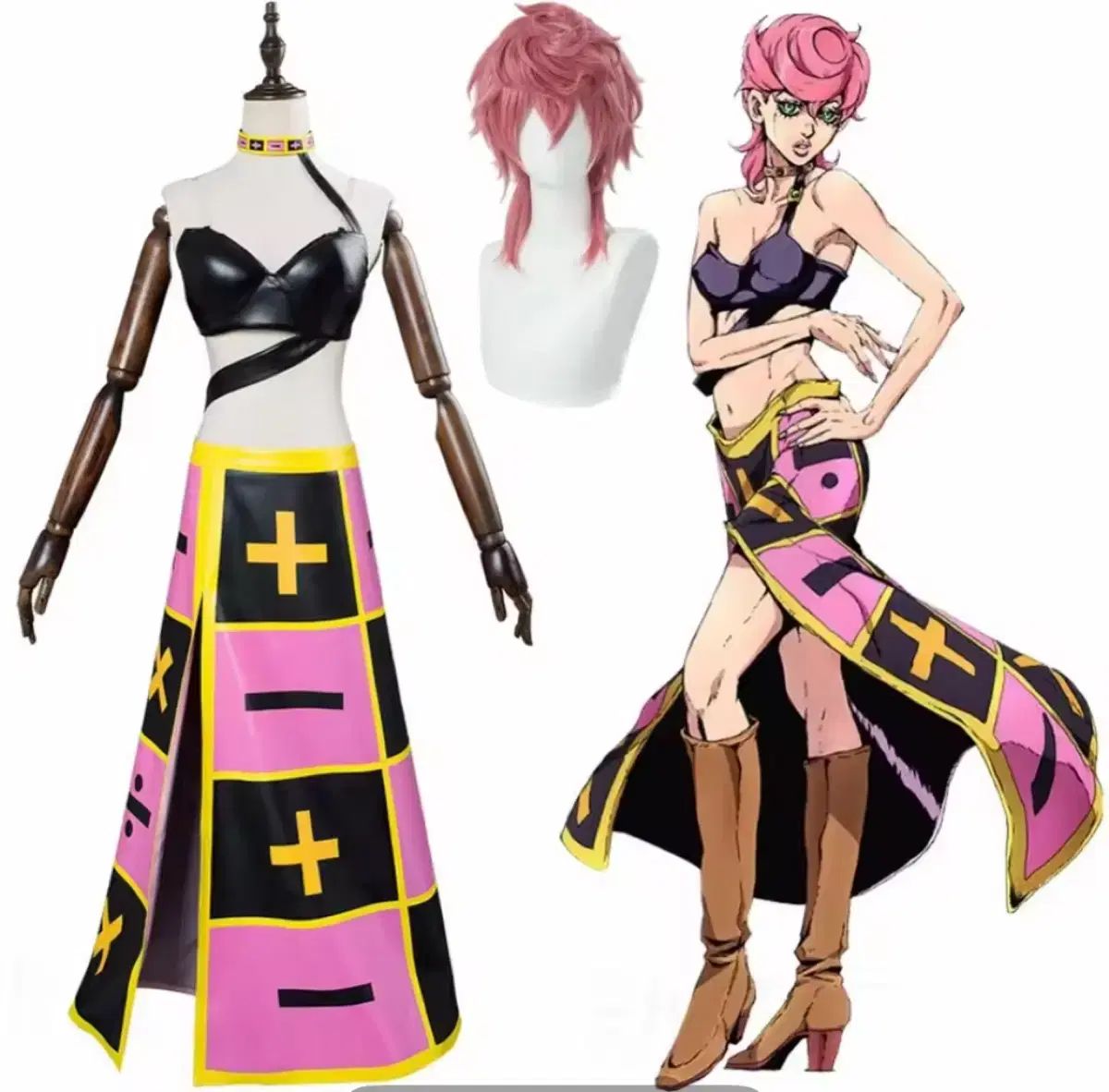 ジョジョの奇妙な冒険 トリッシュ ウナ コスプレ