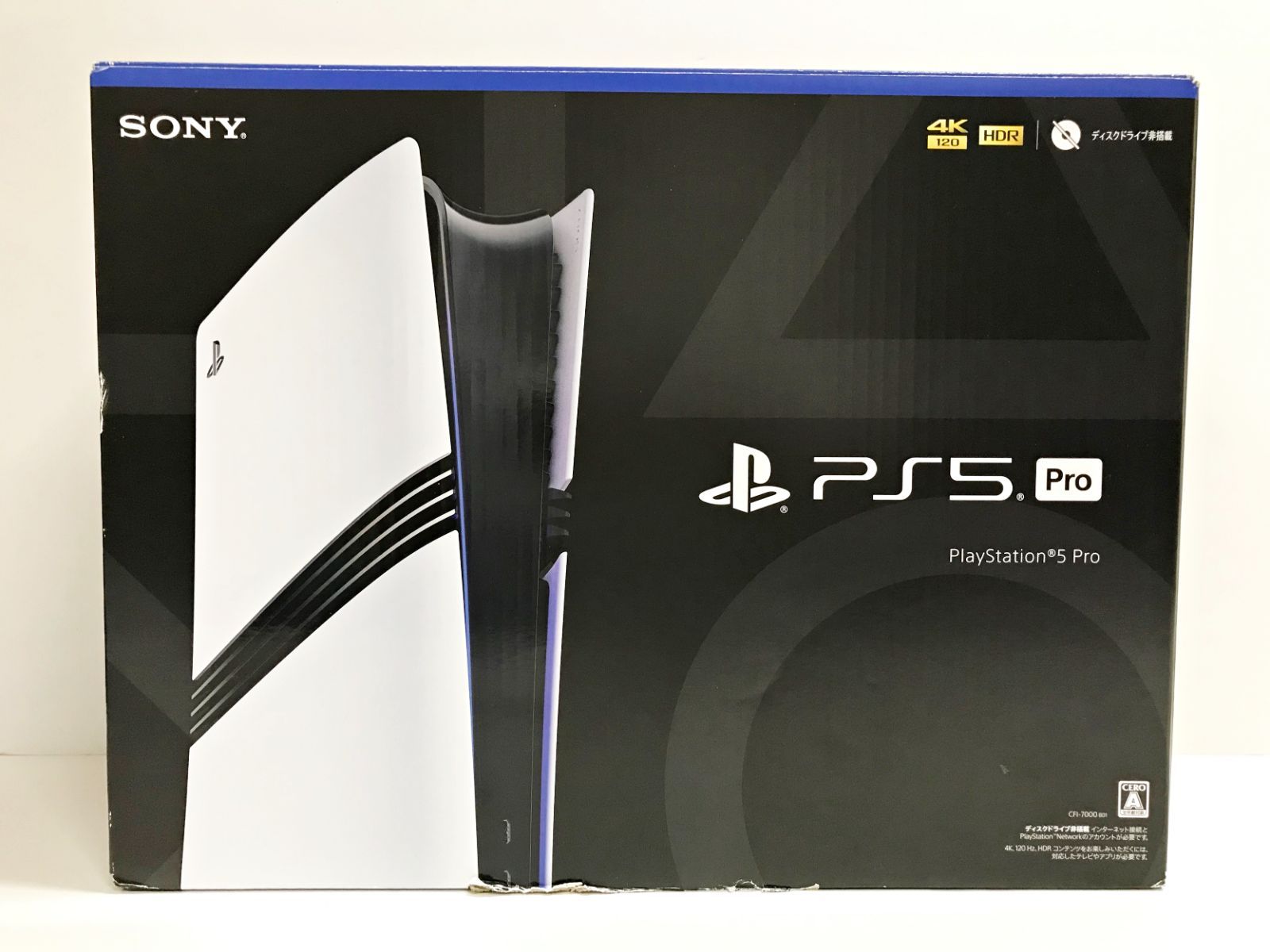 25.【中古/動確済】PlayStation5 Pro 本体 CFI-7000B01 (欠品物有/キズ汚れ有)【併売品】