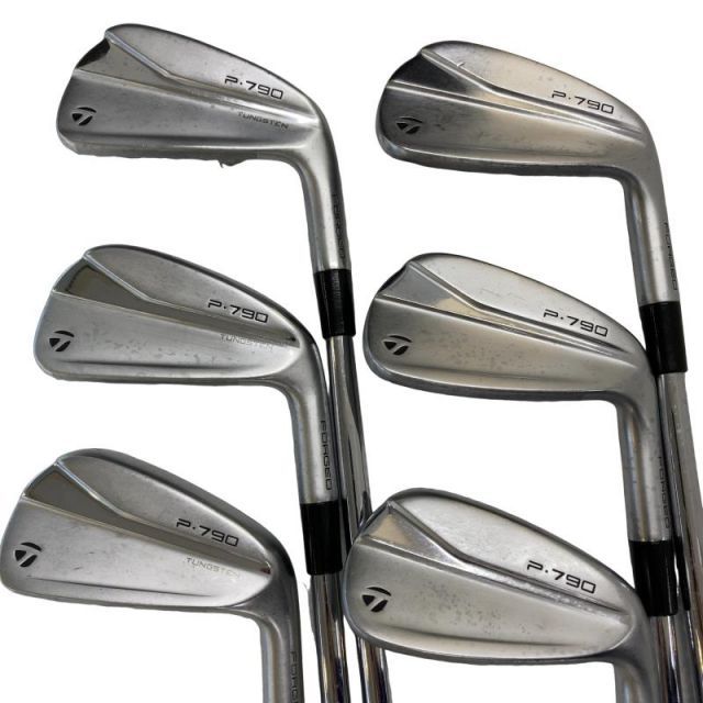 【中古】 テーラーメイド Taylor Made P・790(2021) 6S アイアンセット IR NS PRO MODUS3 TOUR105 (フレックスS) メンズ 男性用 右利き 右用 Cランク ゴルフクラブ