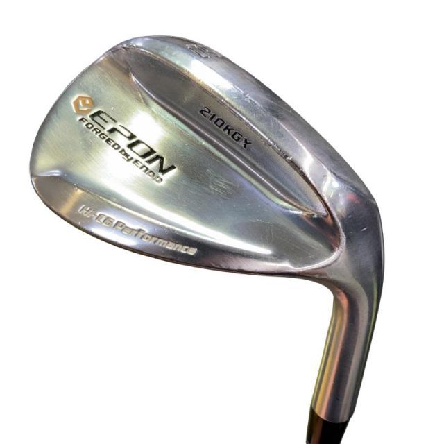【中古】 エポンゴルフ株式会社 EPON 210KGX(メッキ) 50° ウェッジ WG Dynamic Gold (フレックスS) メンズ 男性用 右利き 右用 Cランク ゴルフクラブ