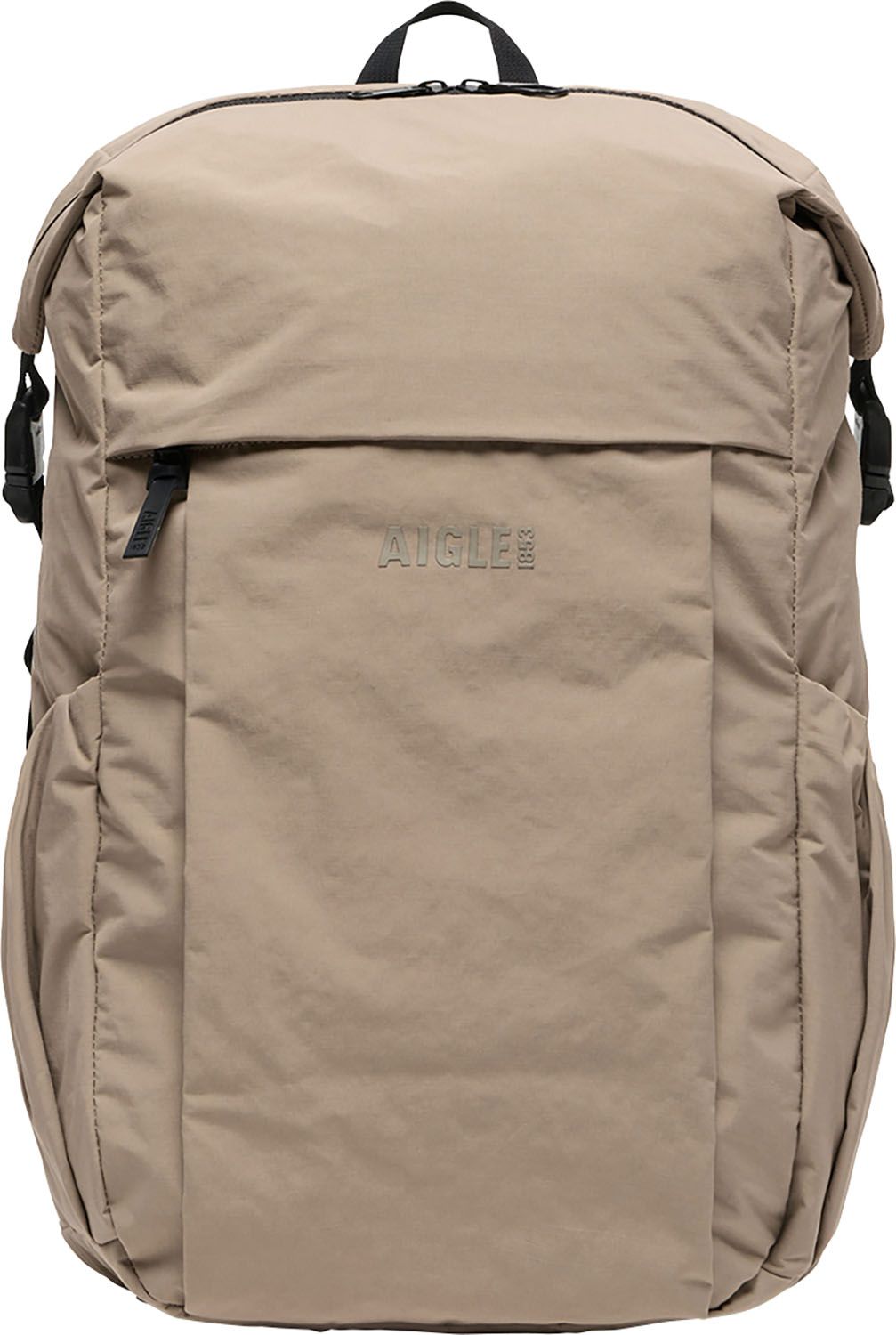 エーグル AIGLE 撥水 ネイバーフッド バッグパック 18L ユニセックス リュックサック バッグ リサイクルナイロン 荷物整理 サイドポケット レジャー トラベル 通勤 通学 ZNHBR91 003 WALNUT