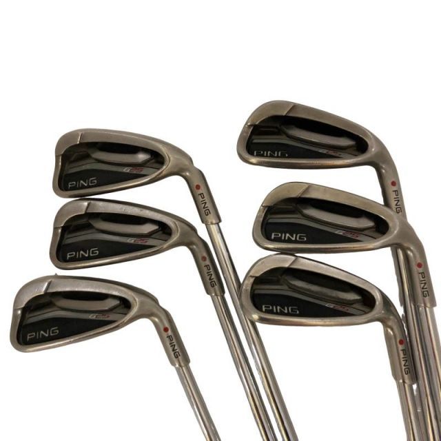 【中古】 ピン G25 6S アイアンセット IR CFSスチール (フレックスS) メンズ 男性用 右利き 右用 Dランク ゴルフクラブ
