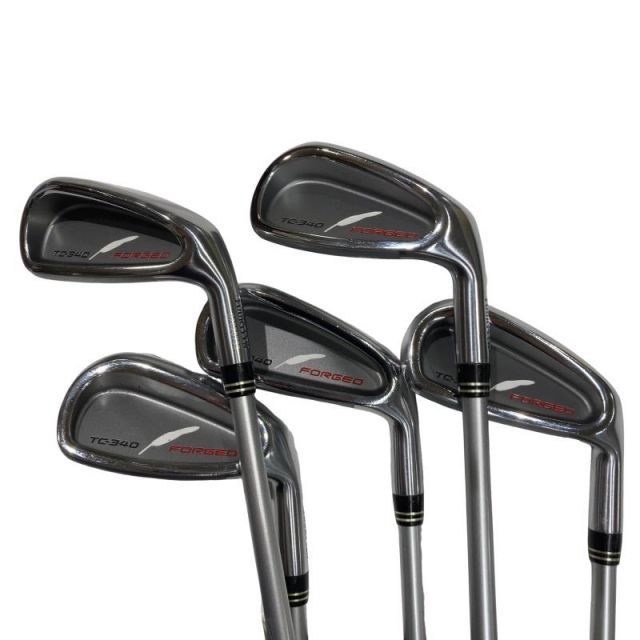 【中古】 フォーティーン TC-340 FORGED 5S アイアンセット IR 純正特注シャフト (フレックスR) メンズ 男性用 右利き 右用 Cランク ゴルフクラブ