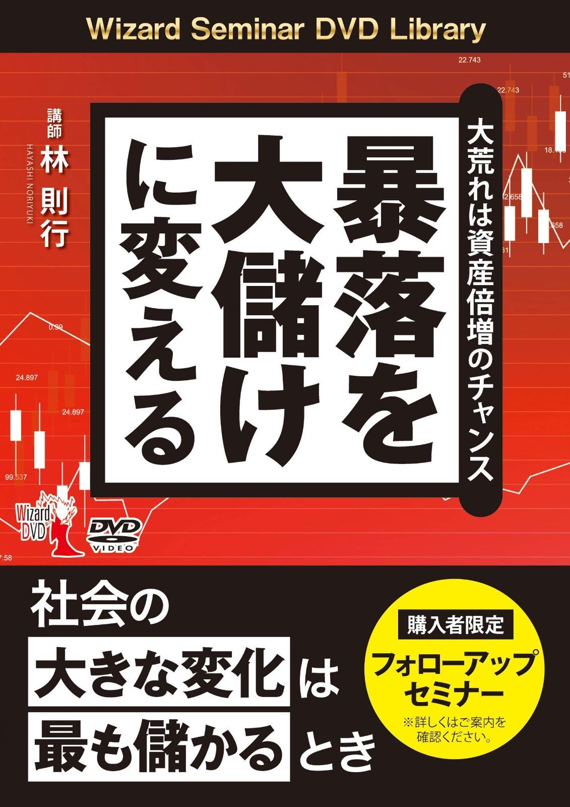 暴落を大儲けに変える 大荒れは資産倍増のチャンス (DVD)