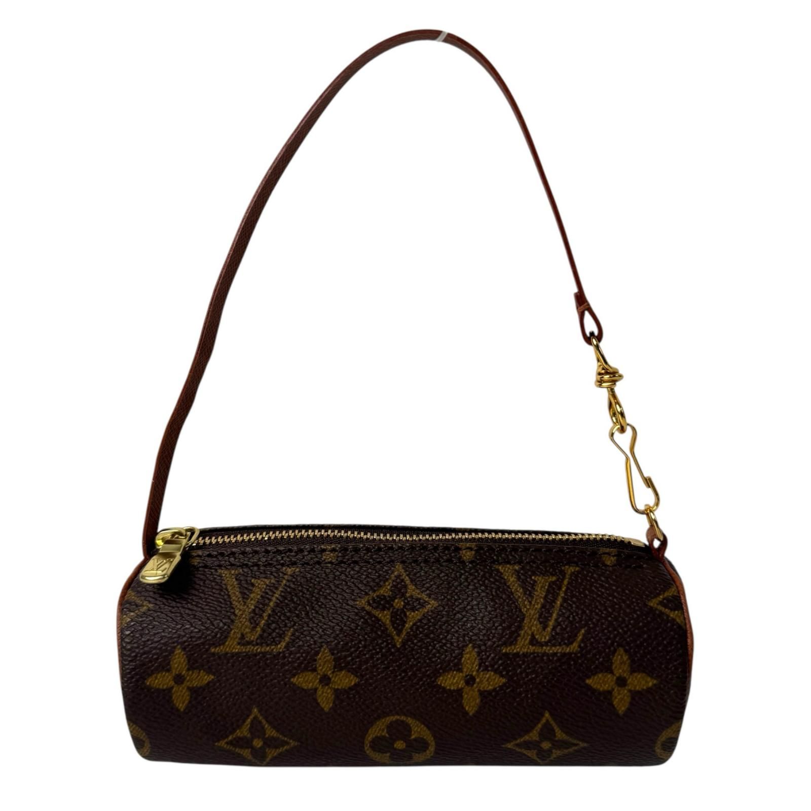 ルイヴィトン LOUIS VUITTON モノグラム 旧パピヨン 30用 ポーチ レディース