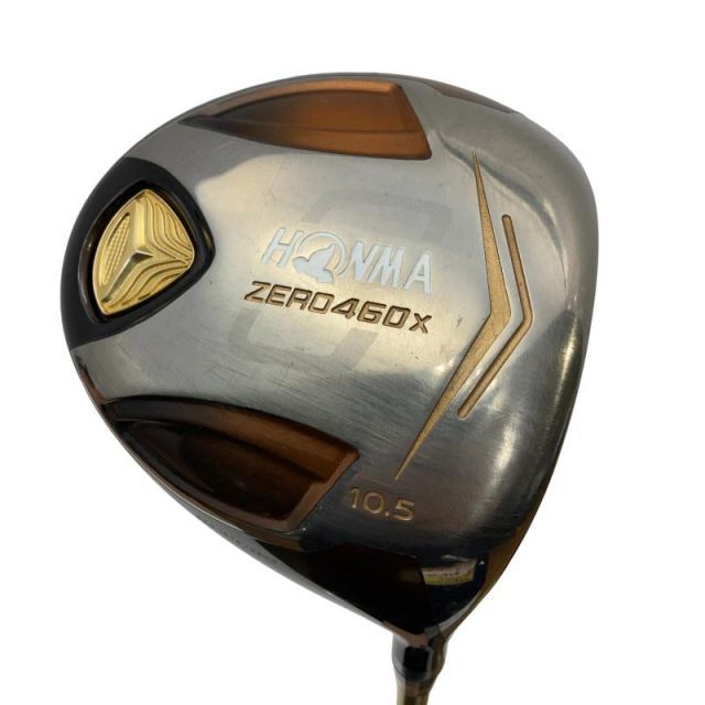 【中古】 本間ゴルフ HONMA ZERO460x 10.5° ドライバー DR 3S ARMRQX 47(ドライバー) (フレックスSR) メンズ 男性用 右利き 右用 Cランク ゴルフクラブ