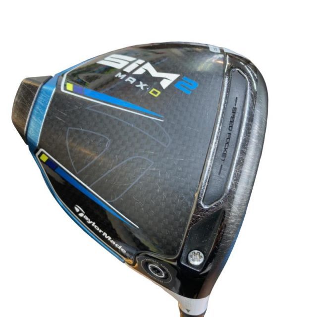 【中古】 テーラーメイド SIM2 MAX-D 10.5° ドライバー DR TENSEI BLUE TM50(SIM2 DR) (フレックスSR) メンズ 男性用 右利き 右用 Cランク ゴルフクラブ