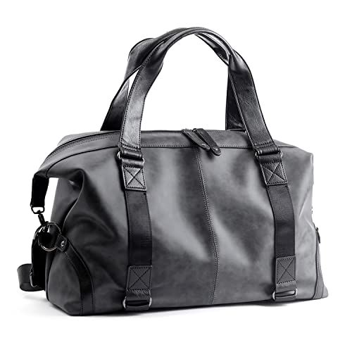 ☆新品☆[BORPORT] 旅行バッグ メンズ １泊 ２泊 ボストンバッグ 旅行 トラベルバッグ スポーツバッグ ジムバッグ 出張 PUレザー 1a6f1abc