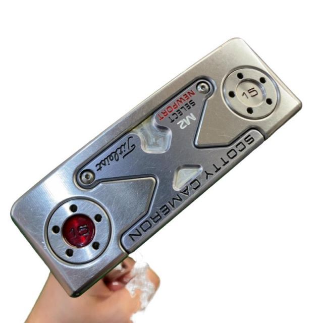 【中古】 タイトリスト SCOTTY CAMERON select NEWPORT M2 MALLET(2016) 34インチ パター PT スチール (フレックスその他) メンズ 男性用 右利き 右用 Cランク ゴルフクラブ