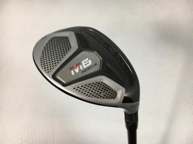 返品OK 【中古ゴルフクラブ】テーラーメイド M6 レスキュー 2019 (USA仕様) ATMOS オレンジ 6 U4