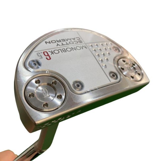 【中古】 タイトリスト SCOTTY CAMERON MONOBLOK 6.5 33インチ パター PT スチール (フレックスその他) メンズ 男性用 右利き 右用 Cランク ゴルフクラブ