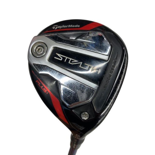【中古】 テーラーメイド STEALTH PLUS+ 5W フェアウェイウッド FW 純正特注シャフト (フレックスX) メンズ 男性用 右利き 右用 Cランク ゴルフクラブ