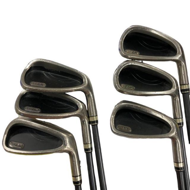 【中古】 プロギア egg FORGED 8S アイアンセット IR eggオリジナルカーボン (フレックスSR) メンズ 男性用 右利き 右用 Cランク ゴルフクラブ