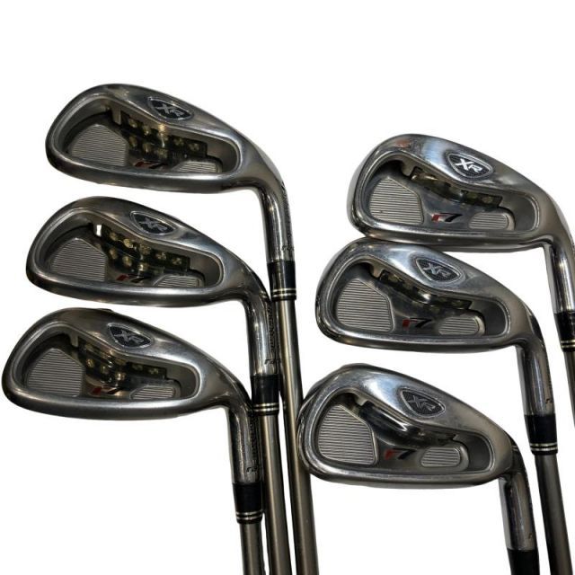 【中古】 テーラーメイド r7 XR 6S アイアンセット IR M.A.S.2 7 XR PLUS (フレックスS) メンズ 男性用 右利き 右用 Dランク ゴルフクラブ