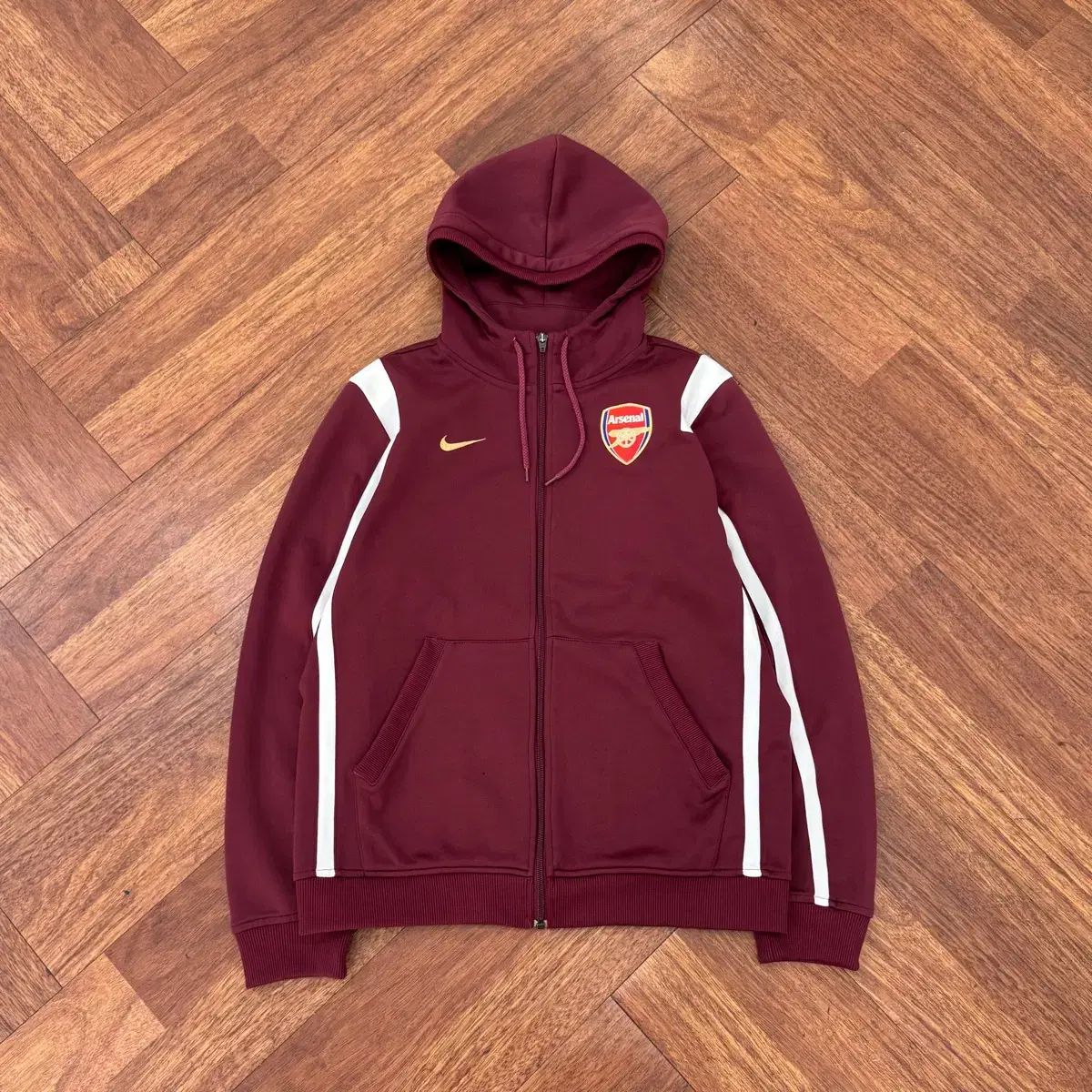 S NIKE アーセナルFC 07シーズン トレーナー フード トラックジャージ ジャージ