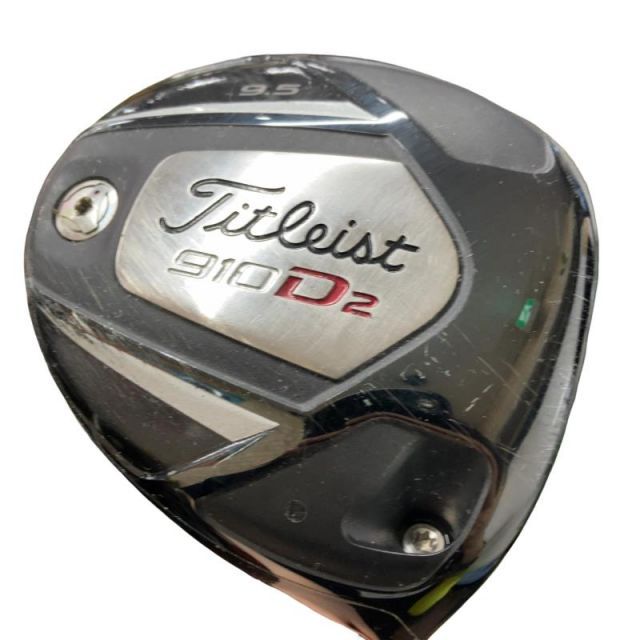 【中古】 タイトリスト 910 D2 9.5° ドライバー DR Diamana ’ahina 60 (フレックスS) メンズ 男性用 右利き 右用 Cランク ゴルフクラブ