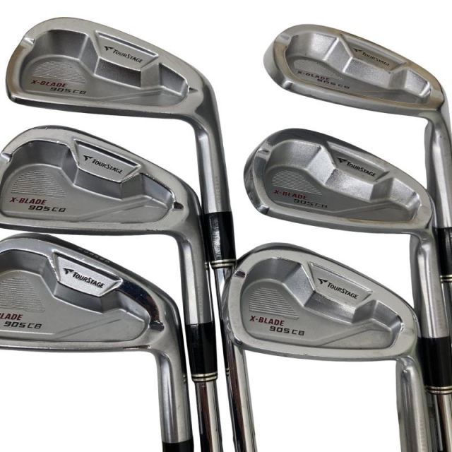 【中古】 ブリヂストン TOURSTAGE X-BLADE 905 CB 7S アイアンセット IR NS PRO 950GH ウェイトフロー (フレックスS) メンズ 男性用 右利き 右用 Cランク ゴルフクラブ