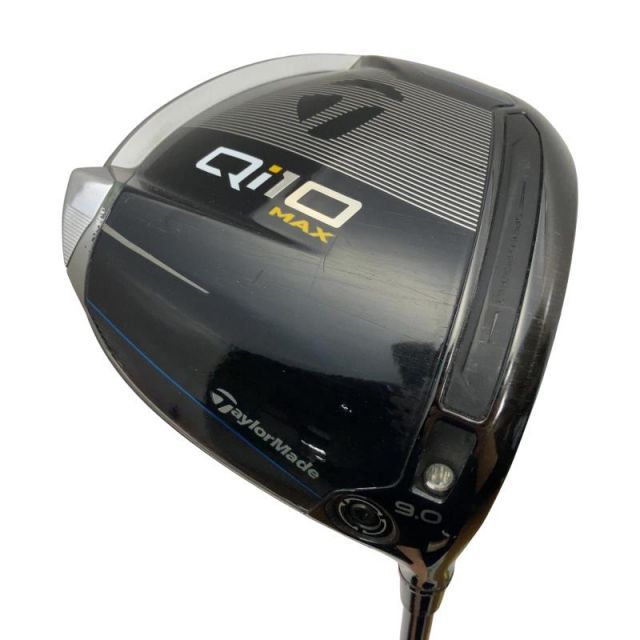 【中古】 テーラーメイド Qi10 MAX 9° ドライバー DR Diamana BLUE TM50(Qi10 DR) (フレックスS) メンズ 男性用 右利き 右用 Cランク ゴルフクラブ
