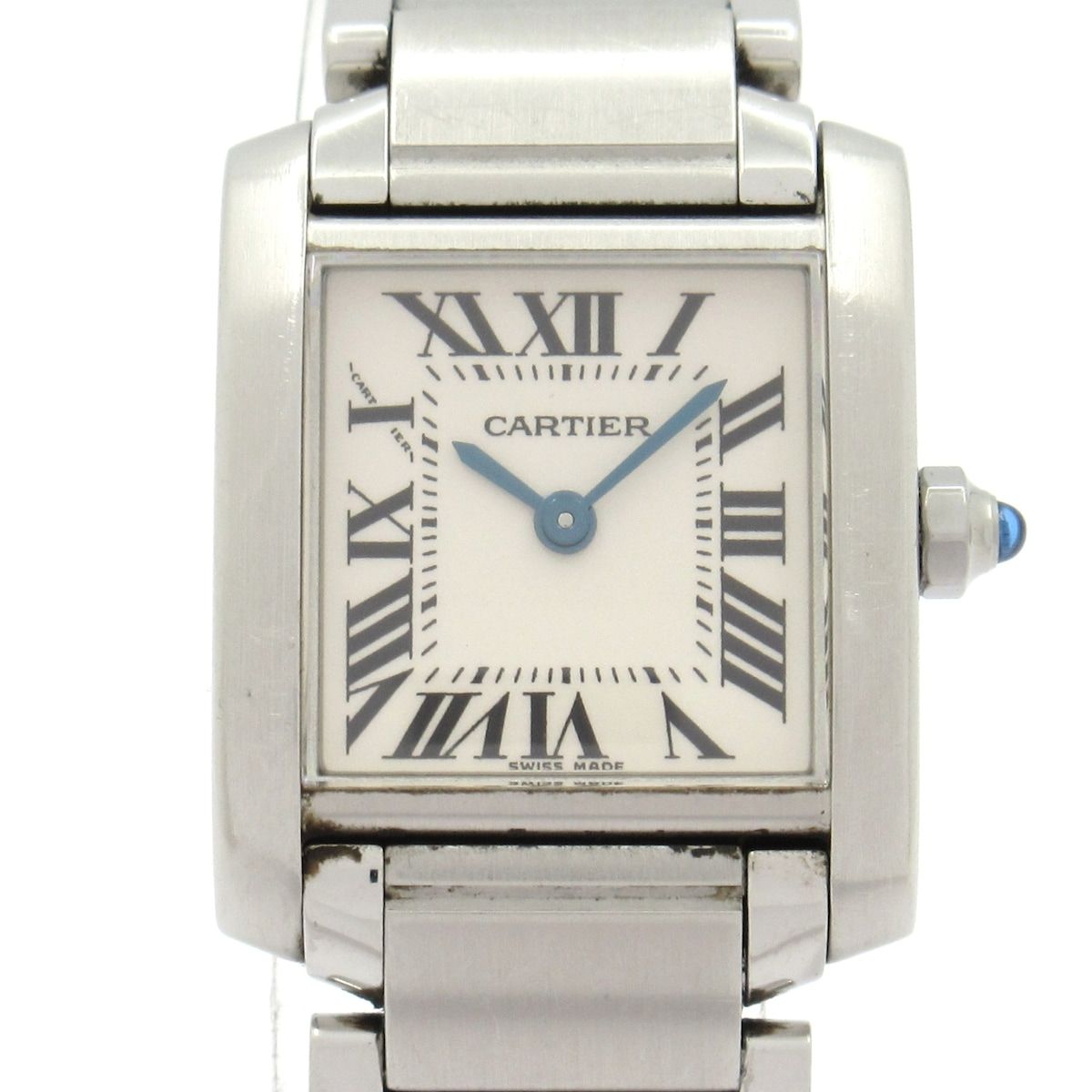 Cartier(カルティエ) 腕時計 タンクフランセーズSM W51008Q3 レディース SS アイボリー