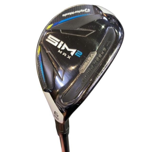 【中古】 テーラーメイド SIM2 MAX U6 ユーティリティ UT リシャフト (フレックスその他) メンズ 男性用 右利き 右用 Cランク ゴルフクラブ