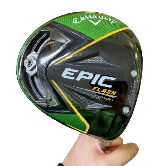 【中古】 キャロウェイ EPIC FLASH 10.5° ドライバー DR Speeder EVOLUTION for CW(ドライバー) (フレックスS) メンズ 男性用 右利き 右用 Cランク ゴルフクラブ