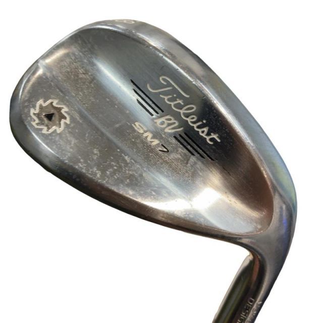 【中古】 タイトリスト VOKEY SPIN MILLED SM7 ツアークロム 58°/14°K ウェッジ WG Dynamic Gold (フレックスS) メンズ 男性用 右利き 右用 Cランク ゴルフクラブ