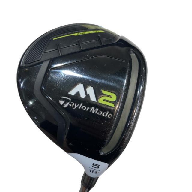 【中古】 テーラーメイド M2(2017) 5W フェアウェイウッド FW リシャフト (フレックスその他) メンズ 男性用 右利き 右用 Cランク ゴルフクラブ
