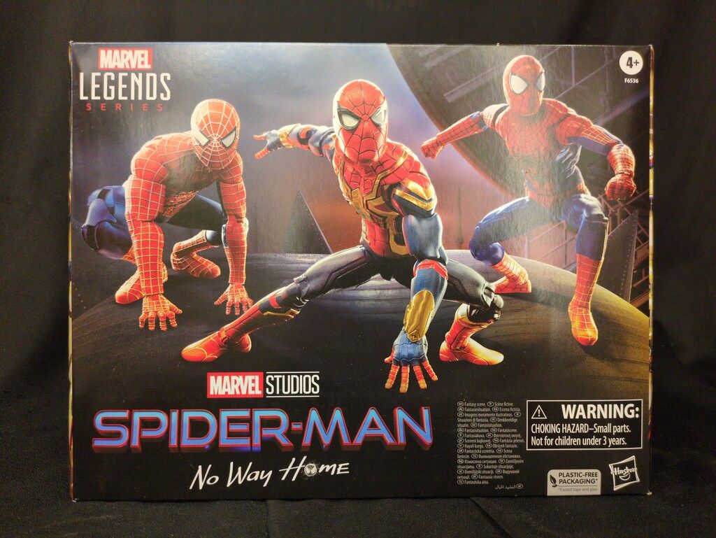 HASBRO (ACTION FIGURE) SPIDER MAN / NO WAY HOME (3 PACK) 6インチ