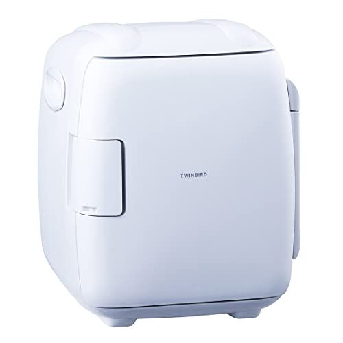ツインバード 燕三条 2電源式コンパクト電子保冷保温ボックス 保冷保温庫 5.5L DC電源対応 ポータブル冷蔵庫 車載対応 熱中症対策 持ち運び 静音モード搭載【1年】ホワイト HR-EB06W★m b11b79c4
