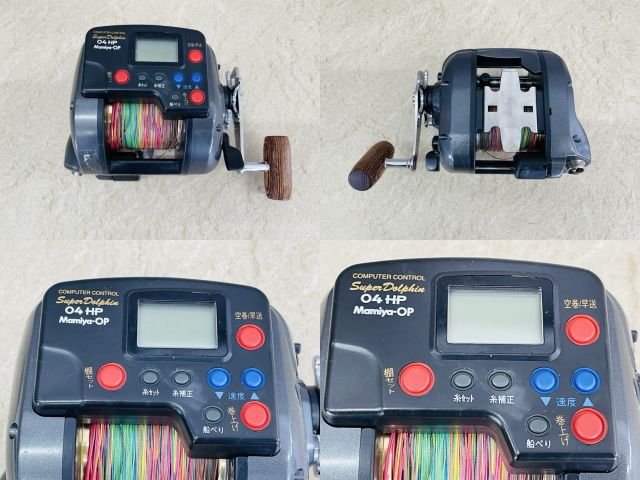 電動リール Mamiya-OP Super Dolphin 04HP 【中古】マミヤ オーピー