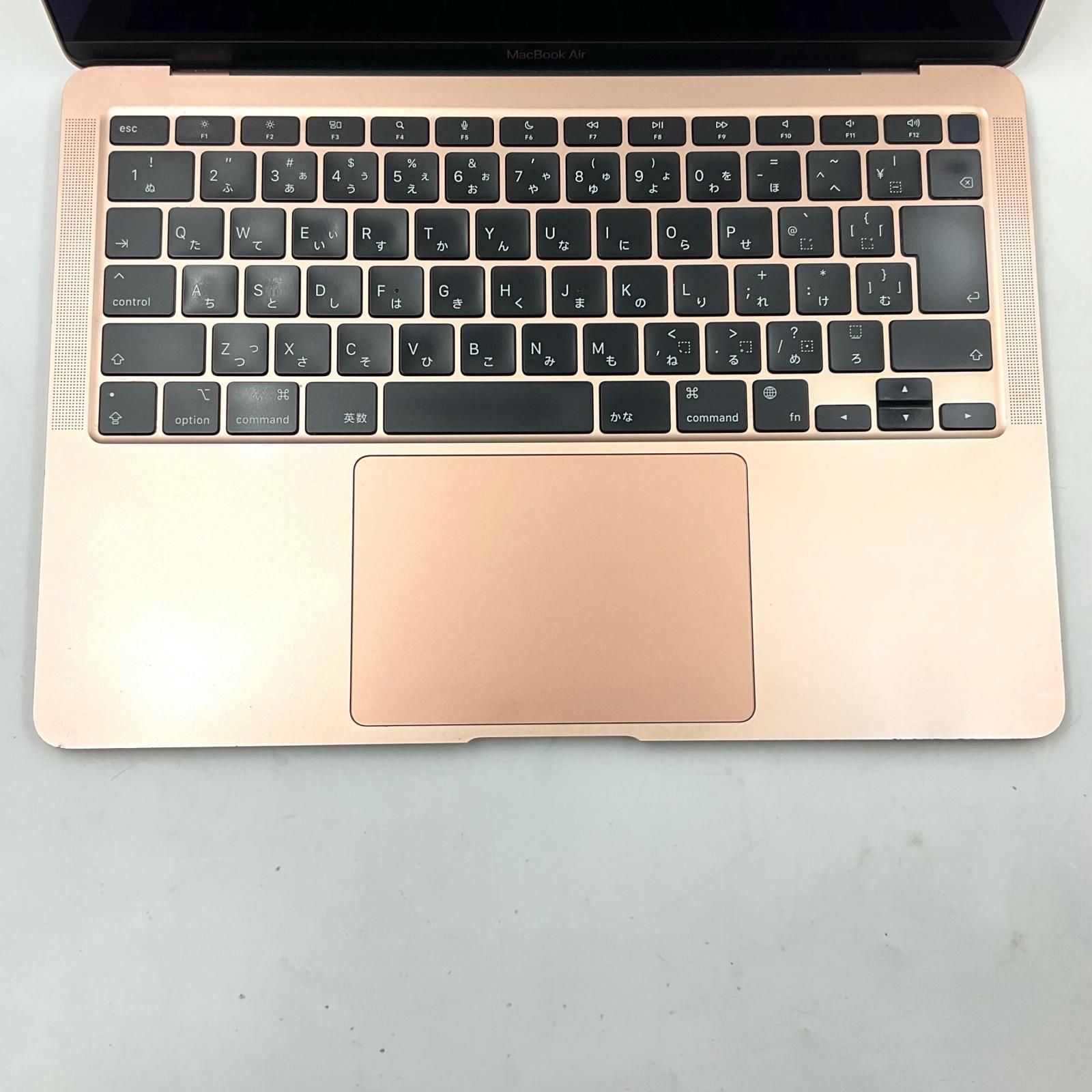 中古】MacBook Air M1 2020 ゴールド 8GB 256GB - メルカリ