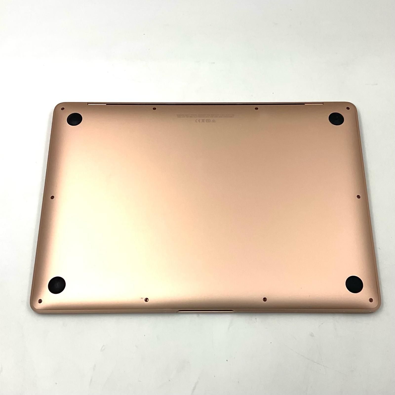 中古】MacBook Air M1 2020 ゴールド 8GB 256GB - メルカリ
