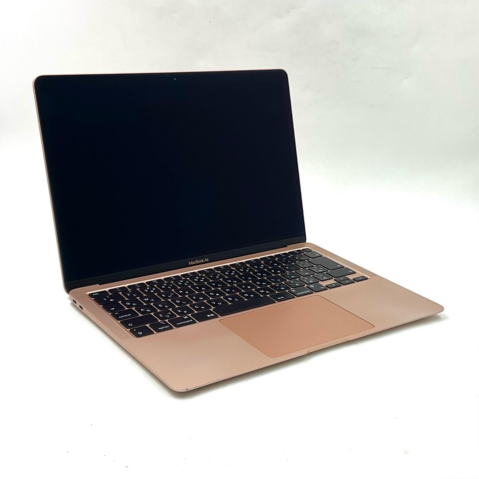 中古】MacBook Air M1 2020 ゴールド 8GB 256GB - メルカリ