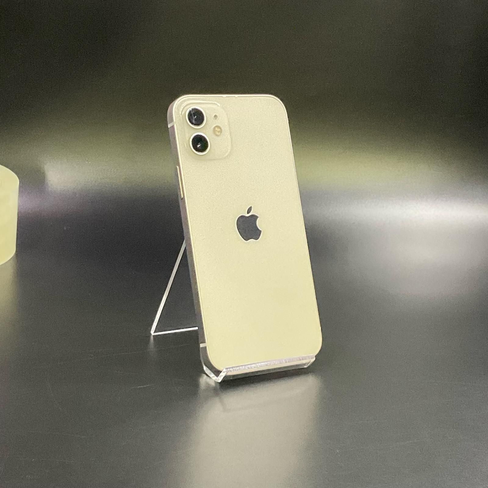 【全額返金保証】【最速発送】 iPhone 12 256GB ホワイト SIMフリー 白ロム 動作確認済 78%