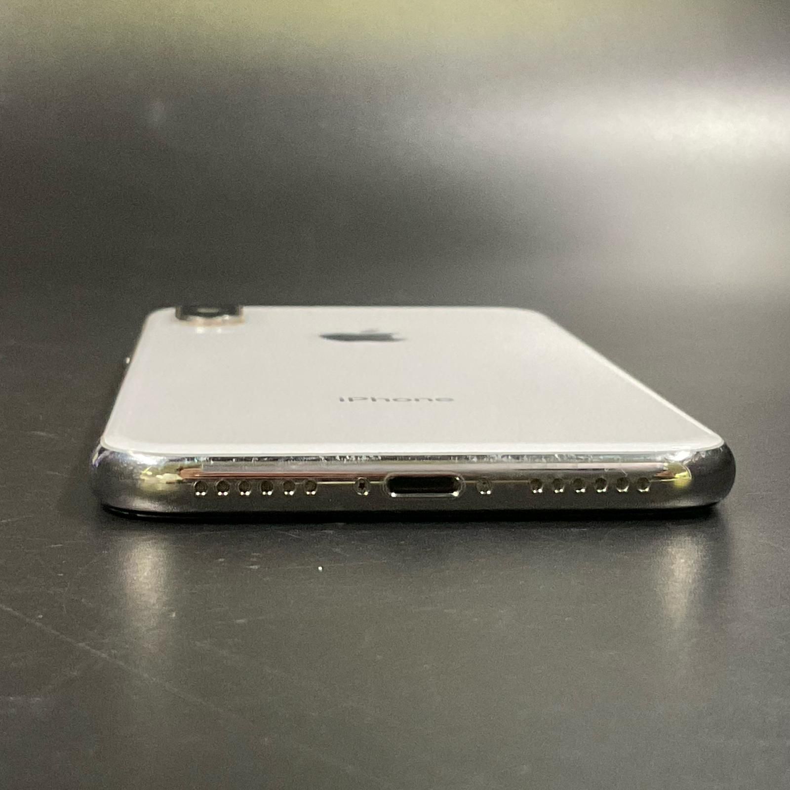 iPhone X 256GB シルバー Softbank SIMフリー 白ロム【難有】 - メルカリ