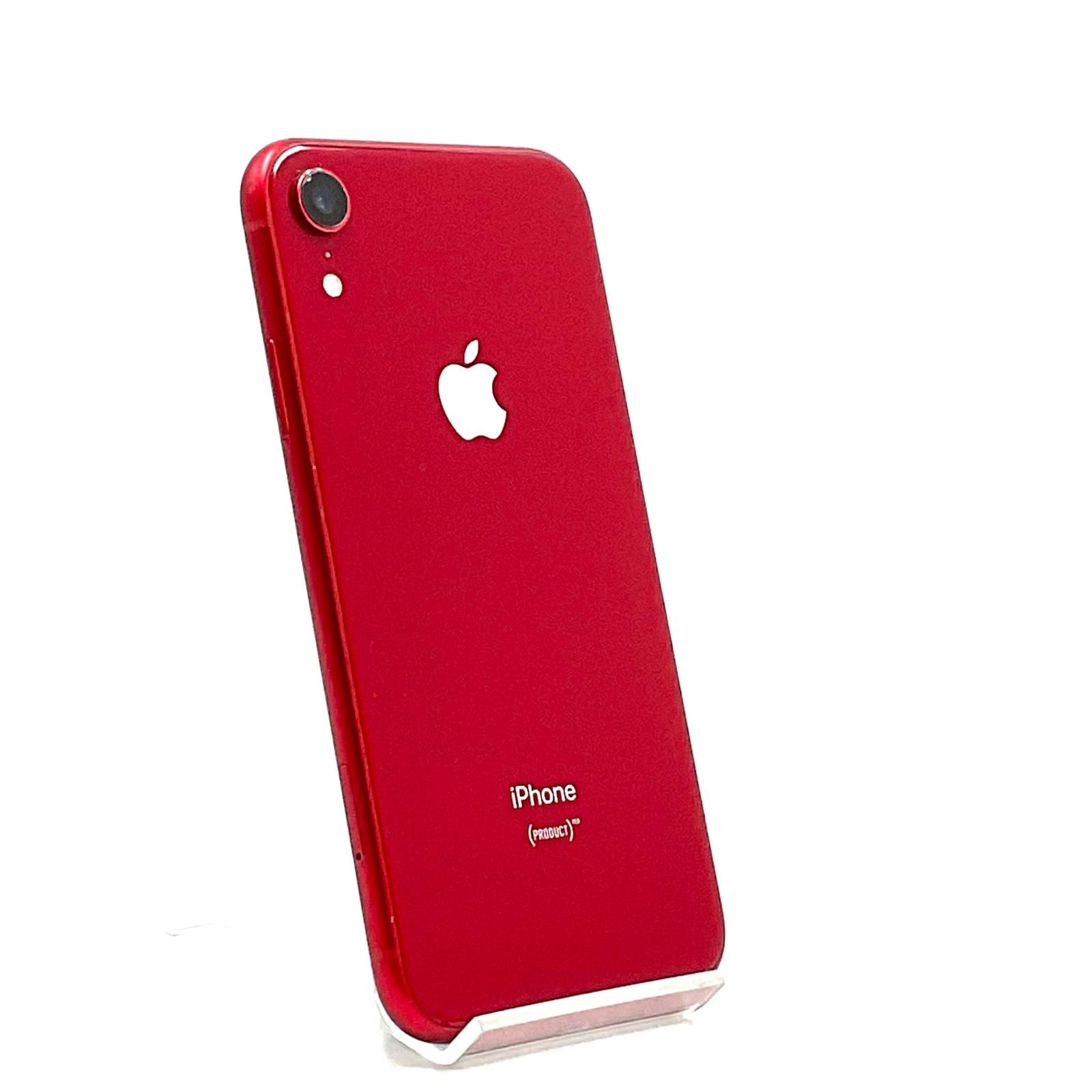 【最速発送】 iPhone XR 64GB (PRODUCT)RED au 白ロム【難有】 77%
