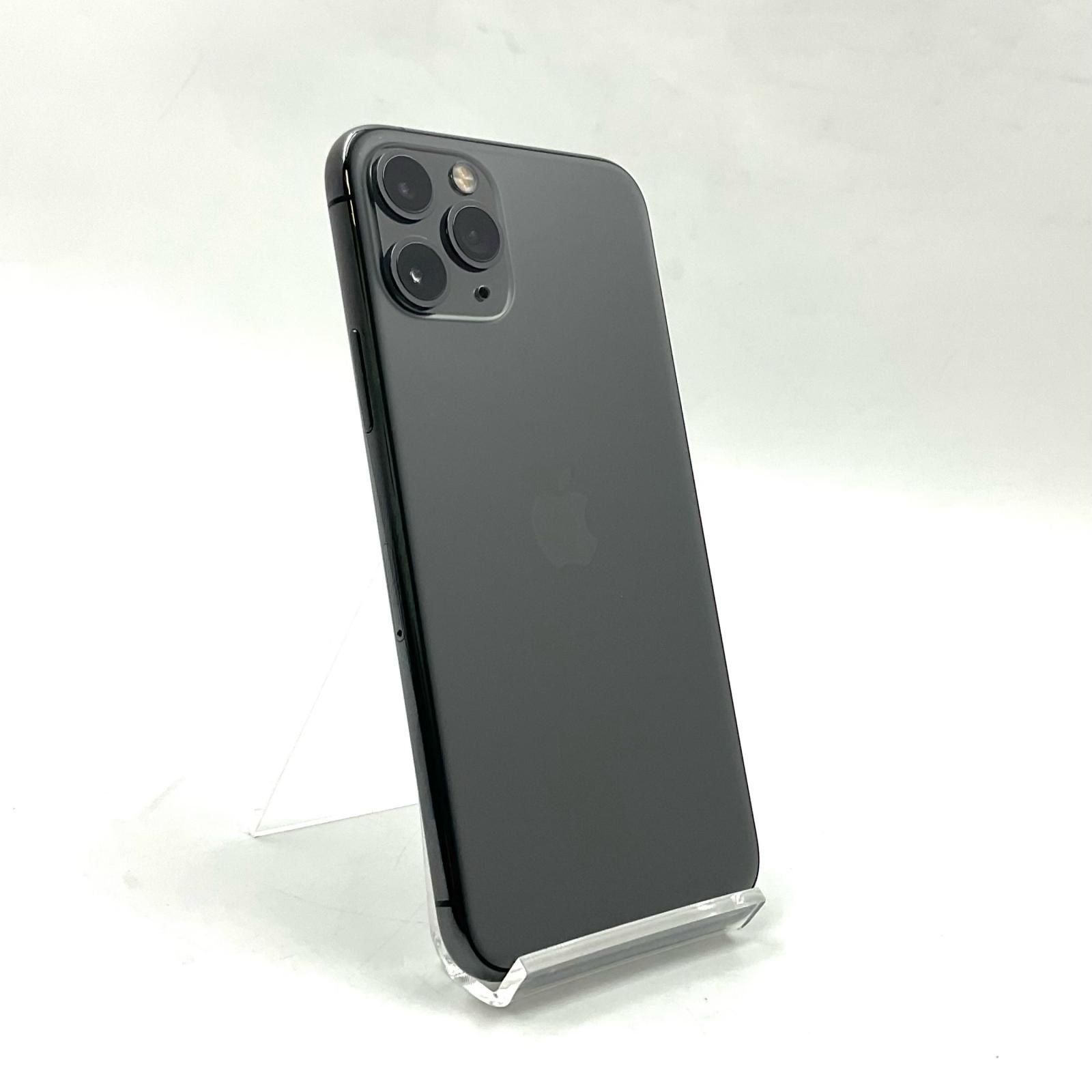 【全額返金保証】【最速発送】 iPhone 11 Pro 64GB スペースグレイ au SIMフリー 白ロム 動作確認済 68%