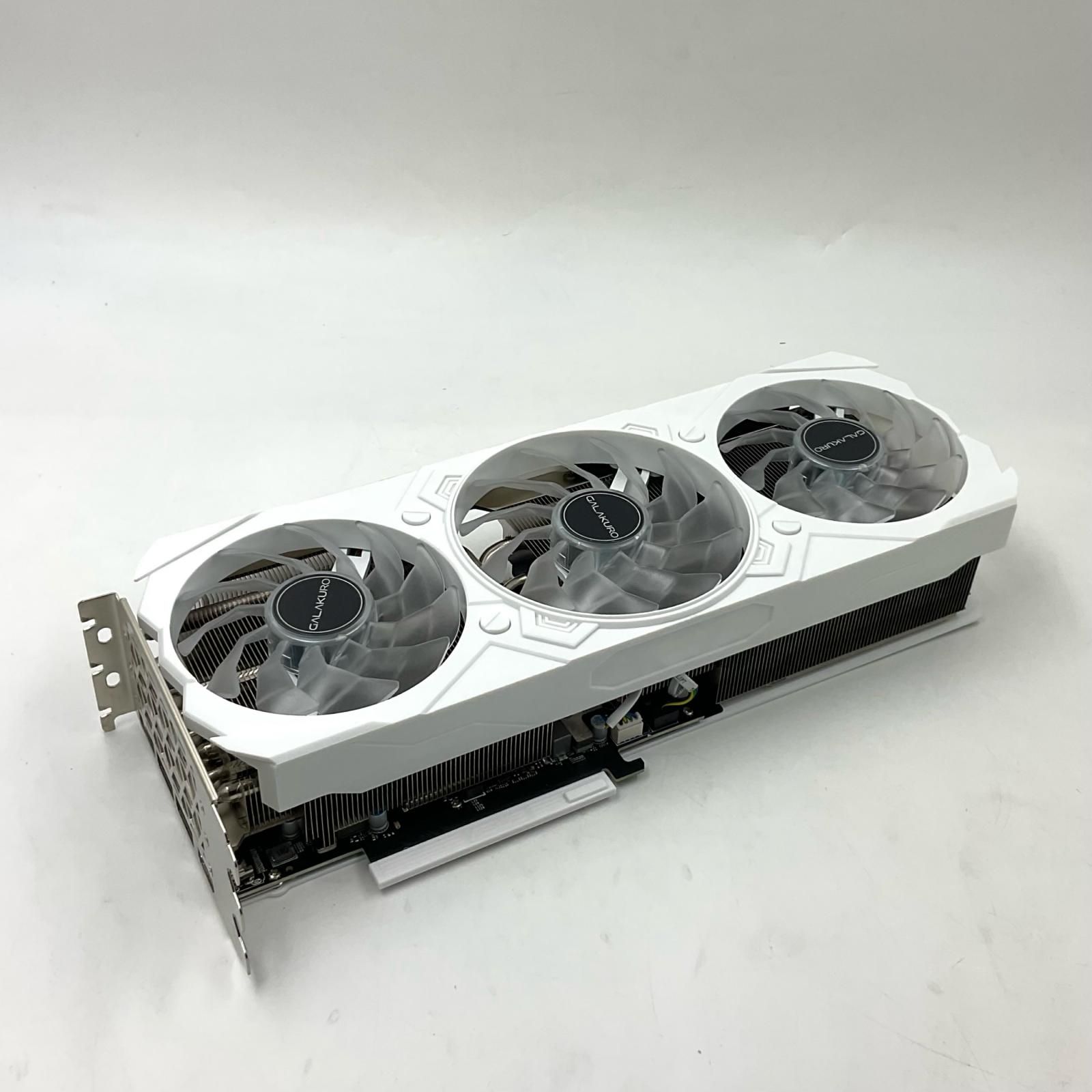 【全額返金保証】【最速発送】玄人志向 グラフィックボード GALAKURO RTX4070 Ti EX Gamer White V2 PCI-E 12GB GDDR6X 192Bit GK-RTX4070Ti-E12GB/WHITE/TP2 美品 動作確認済 54,306円
