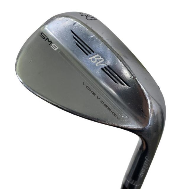 【中古】 タイトリスト VOKEY SPIN MILLED SM9 ツアークロム 52°/12°F ウェッジ WG BV 105 (フレックスその他) メンズ 男性用 右利き 右用 Dランク ゴルフクラブ