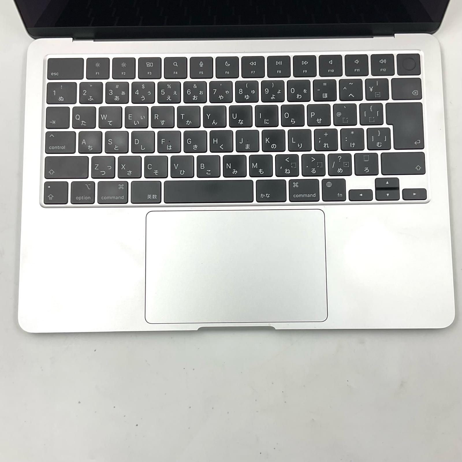 美品】MacBook Air M2 16GB 256GB シルバー 99% - メルカリ