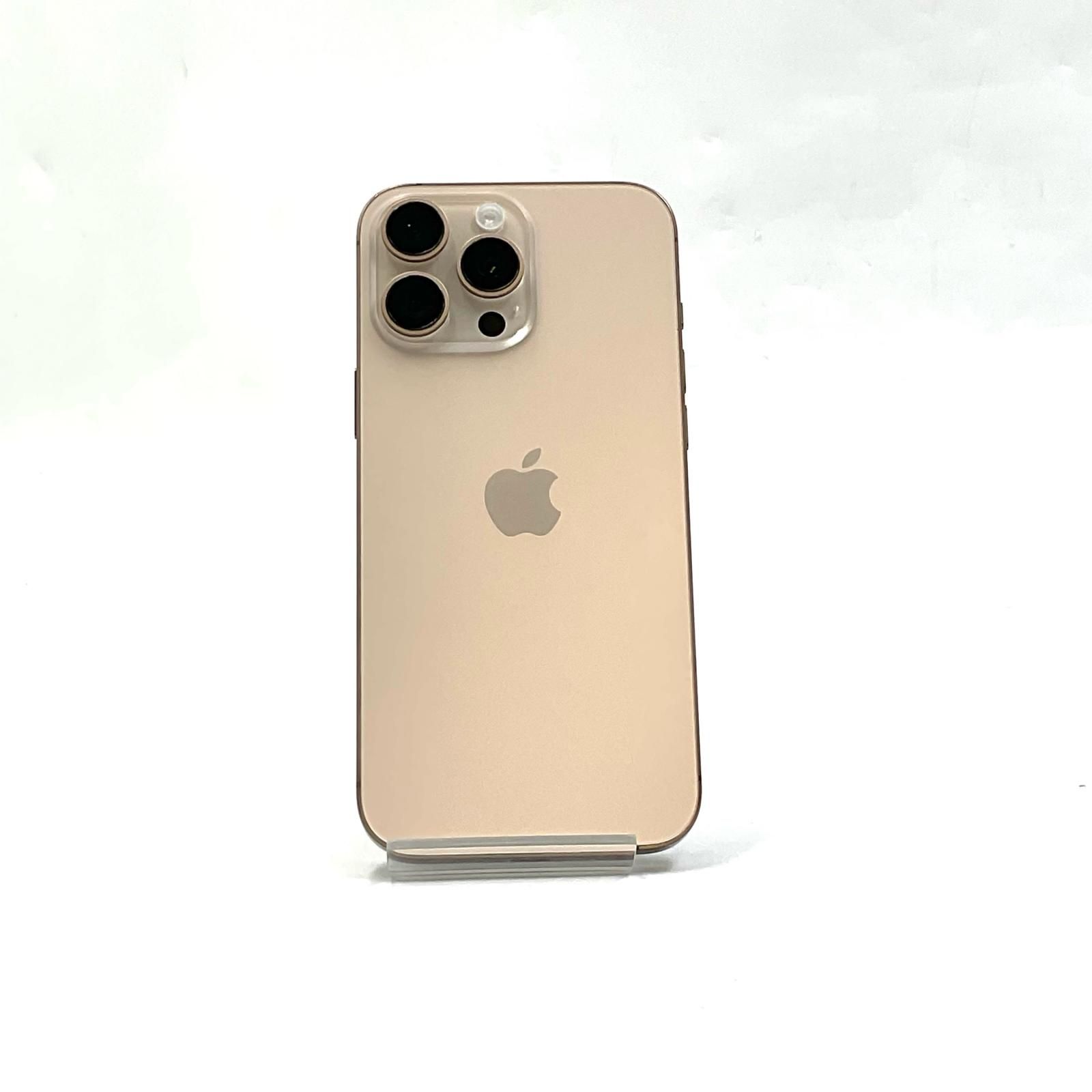 【最速発送】 iPhone 16 Pro Max 256GB デザートチタニウム SIMフリー 白ロム【難有】 89%