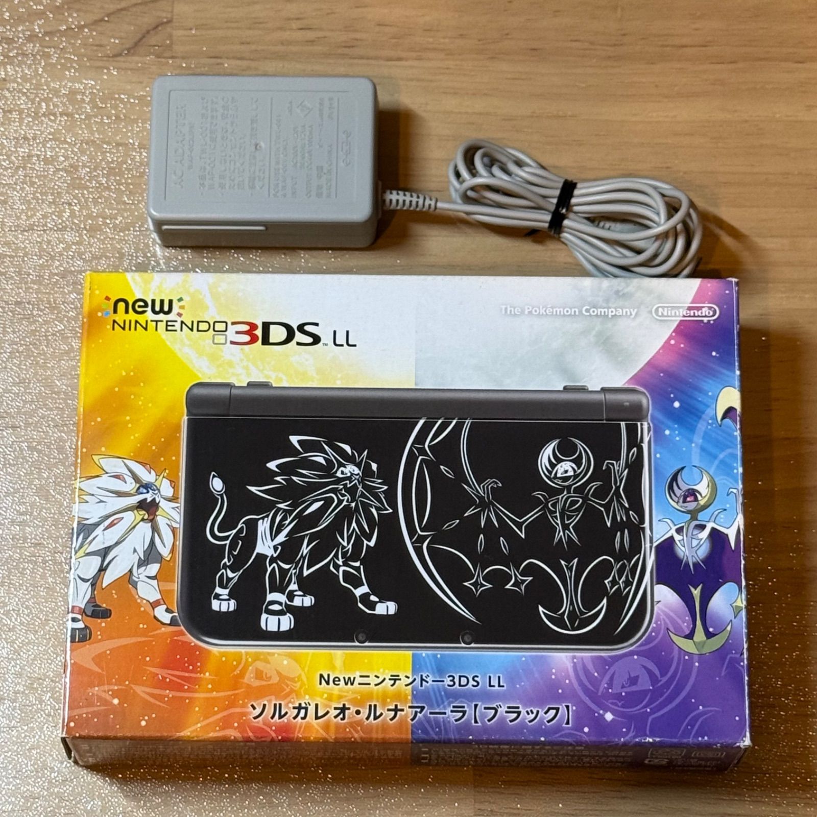 6-075 Newニンテンドー3DS LL ソルガレオ・ルナアーラ【ブラック