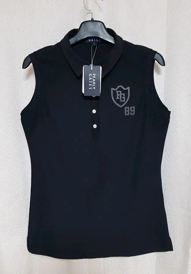 パーリーゲイツ レディース ノースリーブ カラーTシャツ (新品)
